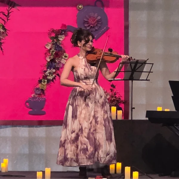 Sarah Cruz at the Spring Gala
