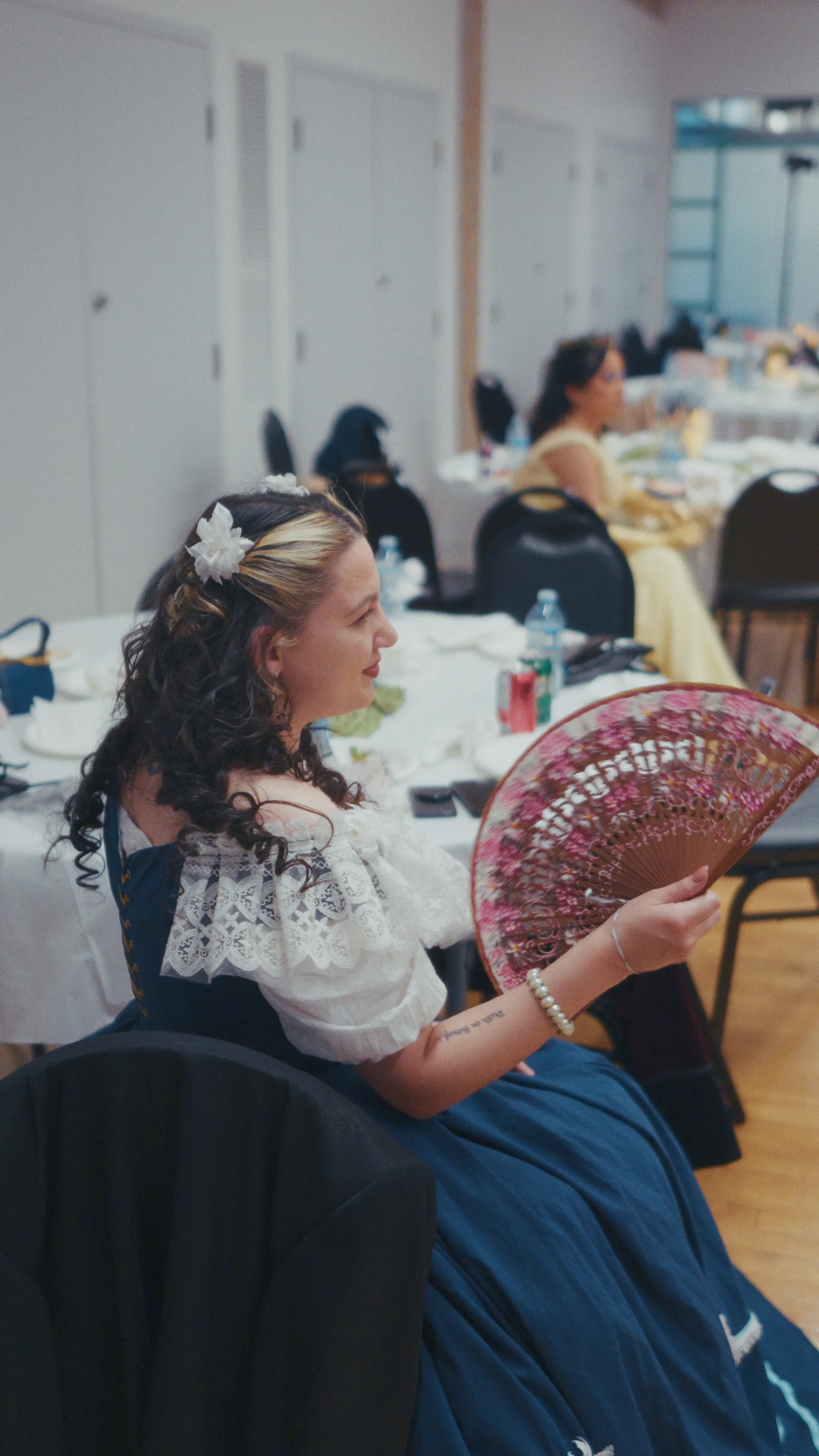 Guests relaxing at the Spring Gala