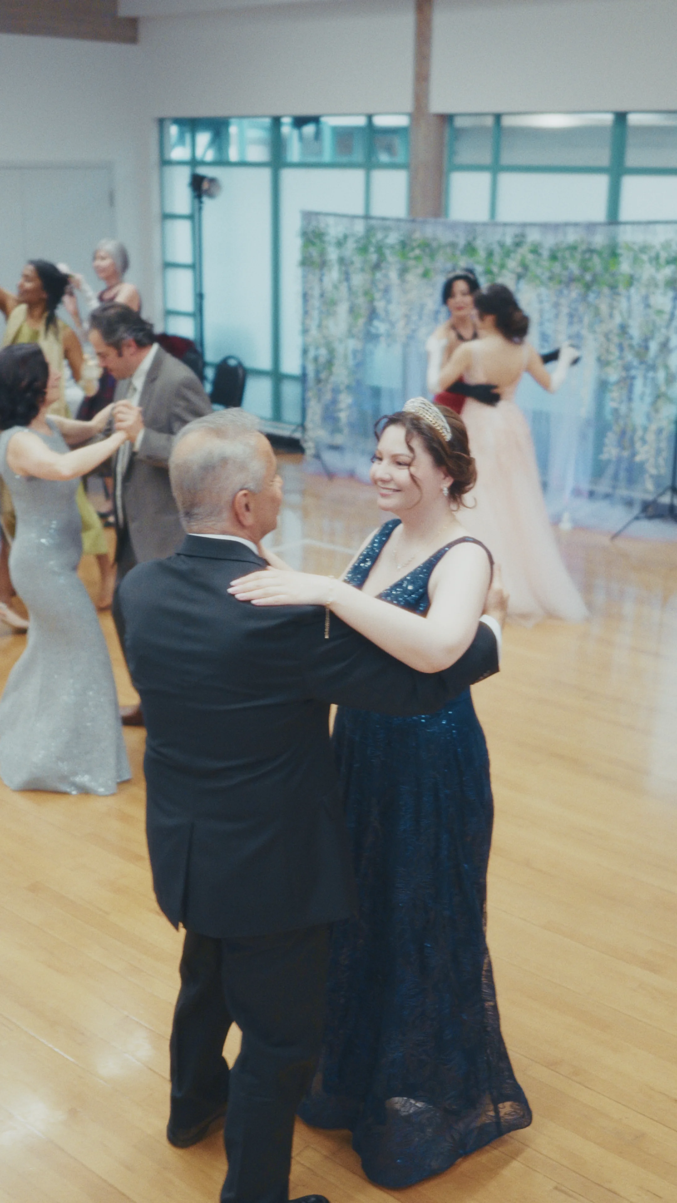 Couples dancing at the Spring Gala